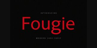 Fougie Font Poster 1