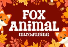 Fox Animal Fonts