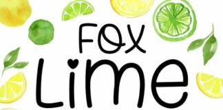 Fox Lime Fonts