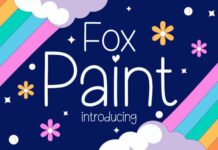 Fox Paint Font