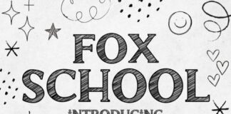 Fox School font