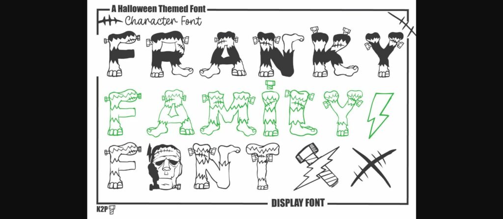 Franky Font Poster 3