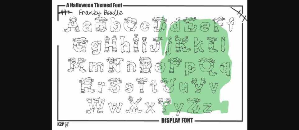 Franky Font Poster 4