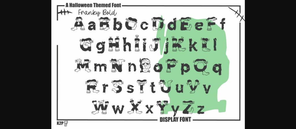 Franky Font Poster 6