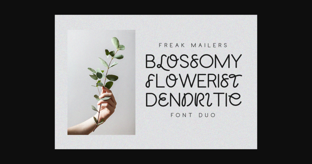 Freak Mailers Font Poster 5