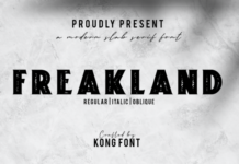 Freakland Fonts