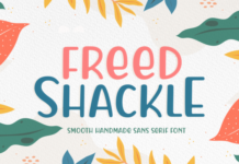 Freed Shackle Font