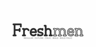 Freshmen Fonts