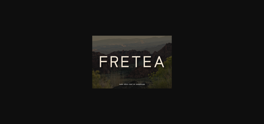 Fretea Font Poster 1