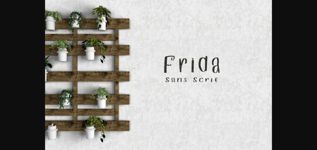 Frida Font Poster 1