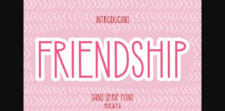 Friendship Font Poster 1