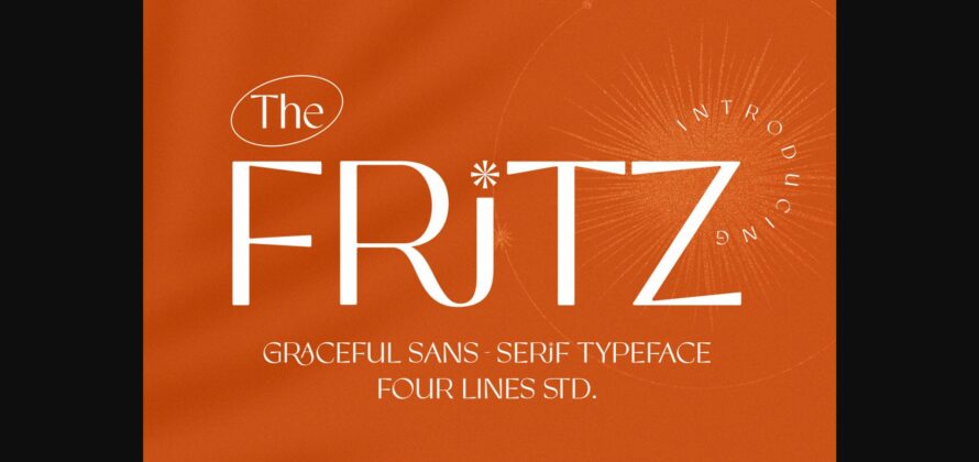 Fritz Font Poster 3