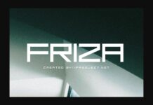 Friza Font Poster 1