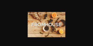 Fromhouse Font Poster 1