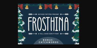 Frosthina Font Poster 1