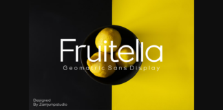 Fruitella Font Poster 1