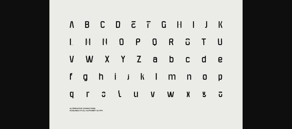 Fuigant Font Poster 8