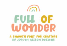 Full of Wonder Font