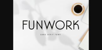 Funwork Font Poster 1