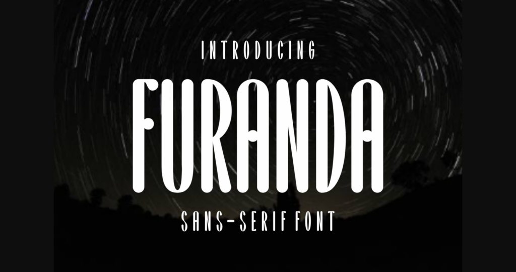 Furanda Font Poster 3