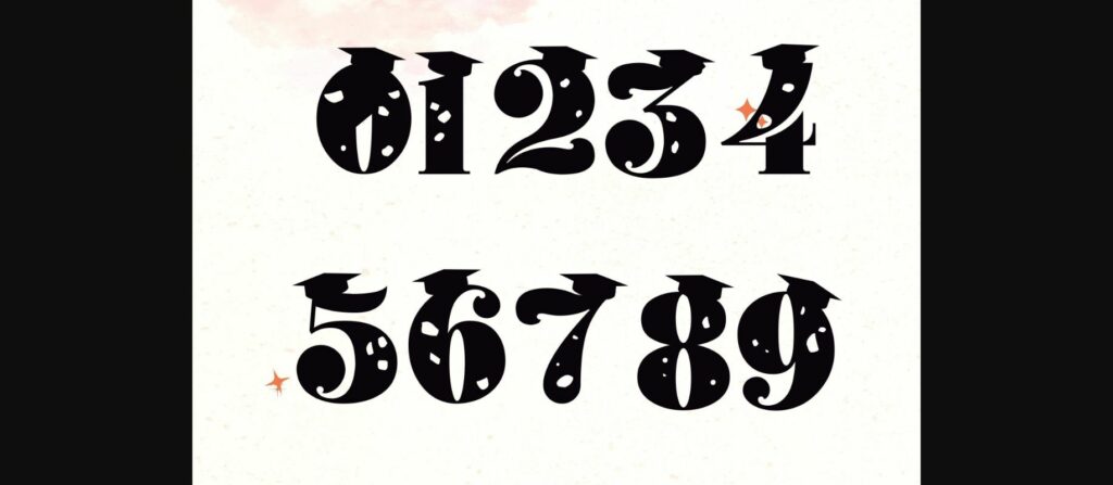 G Hat Font Poster 8