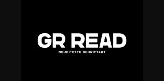 GR Read Font Poster 1