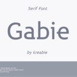 Gabie Fonts