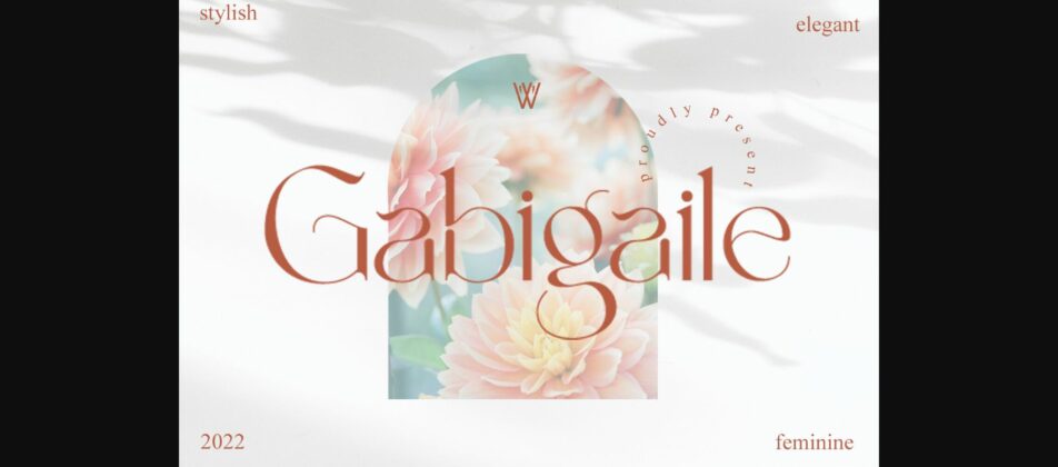 Gabigaile Font Poster 3