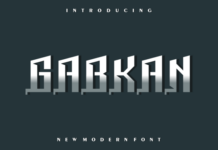 Gabkan Fonts