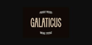 Galaticus Font Poster 1