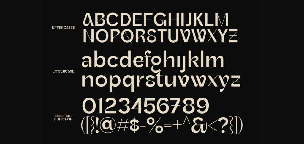 Galient Font Poster 8