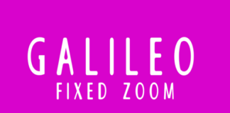 Galileo Fixed Zoom Font