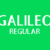 Galileo Regular Font