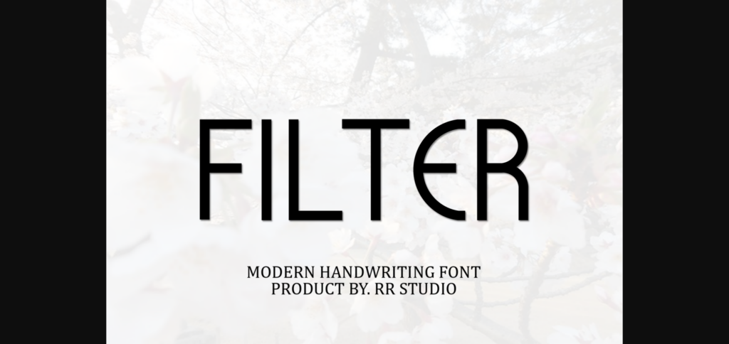 Gallery Font Poster 6