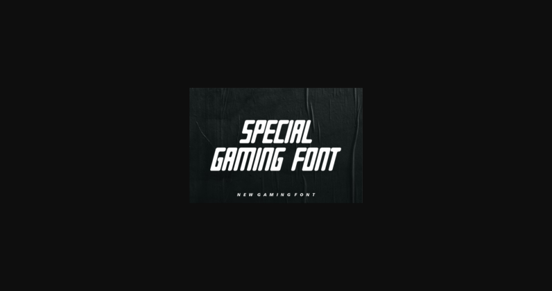 Gamersag Font Poster 4