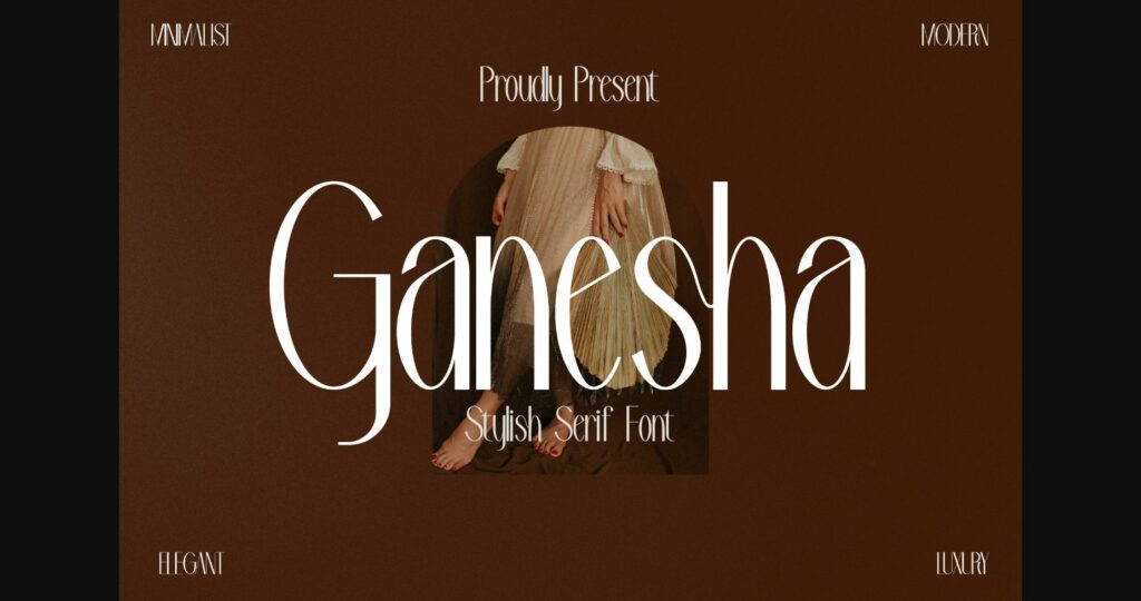 Ganesha Font Poster 1