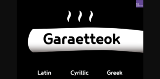 Garaetteok Font Poster 1