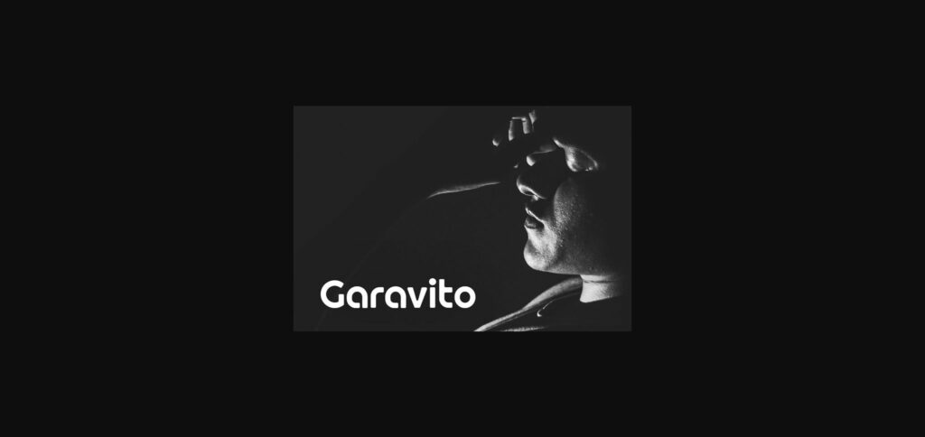 Garavito Font Poster 4