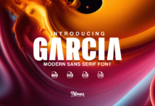 Garcia Font Poster 1