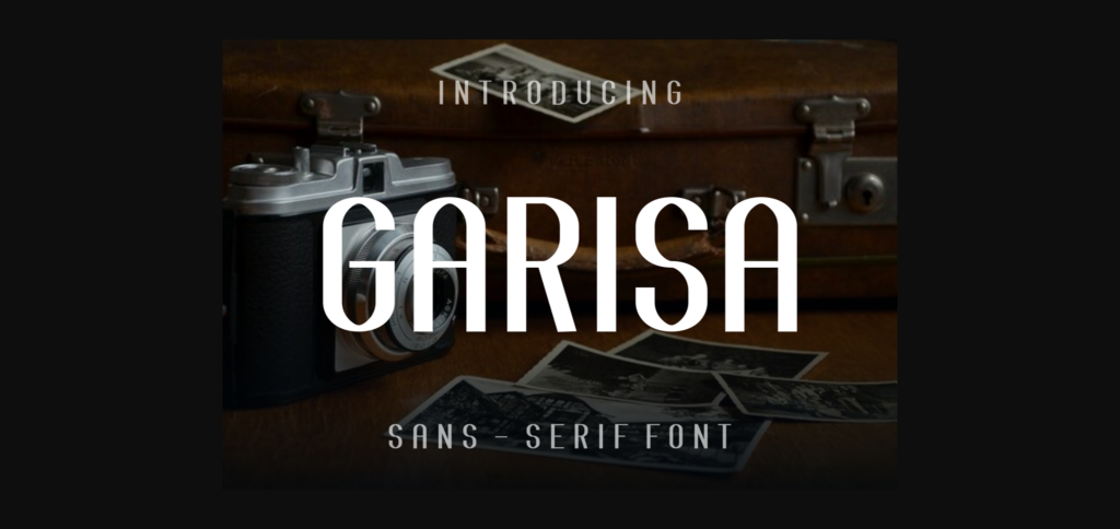 Garisa Font Poster 3