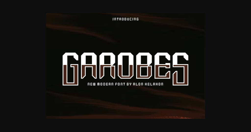 Garobes Font Poster 3