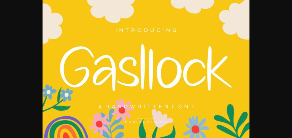 Gasllock Font Poster 1