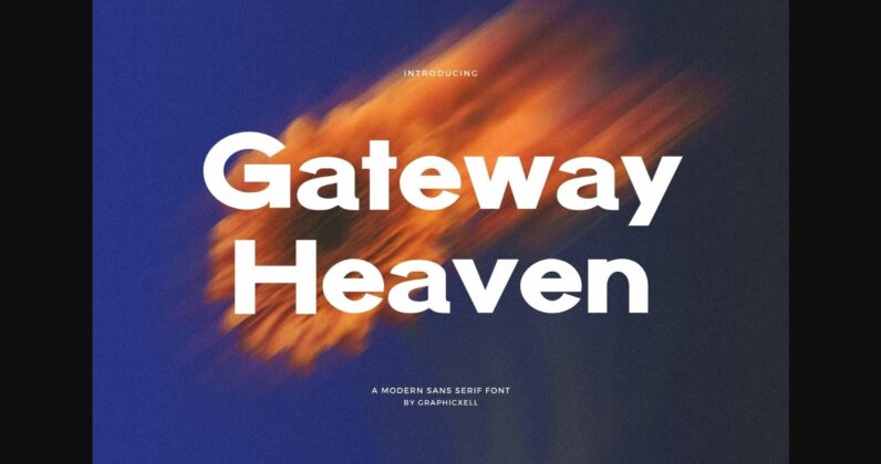 Gateway Heaven Font Poster 3