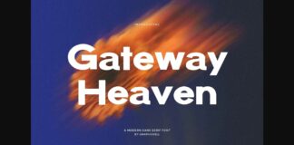 Gateway Heaven Font Poster 1