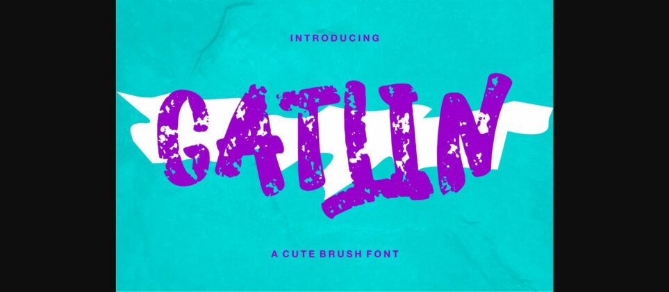 Gatlin Font Poster 3