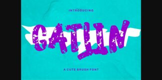 Gatlin Font Poster 1