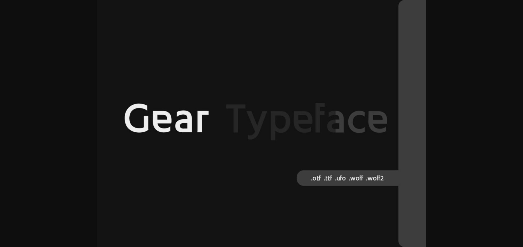 Gear Font - Font Canyon