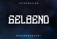 Gelbeno Fonts