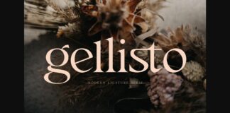 Gellisto Font Poster 1