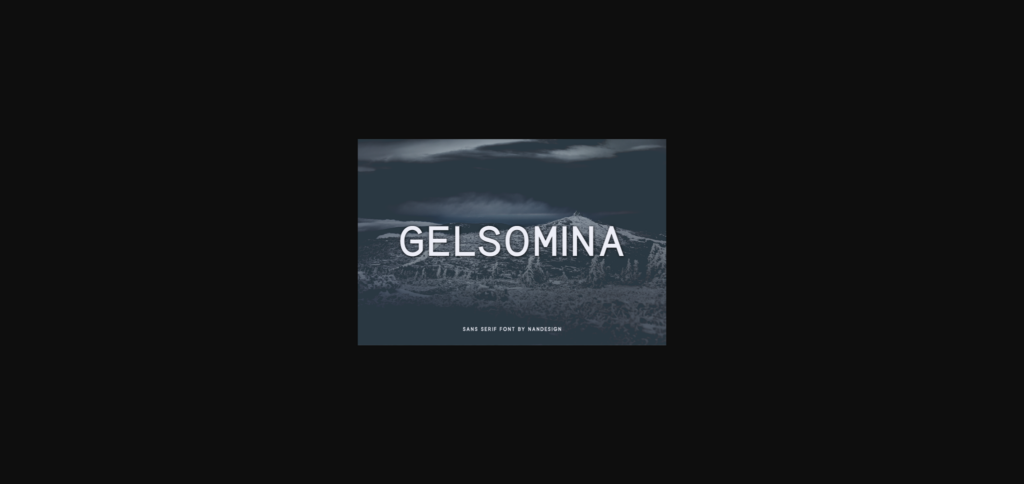 Gelsomina Font Poster 3